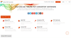 Desktop Screenshot of online-pdf-converter.com